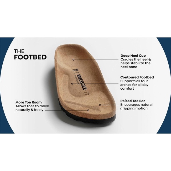 New Birkenstock Arizona Gator Gleam Two-Strap Comfort Sanda‎ - Picture 2 of 7